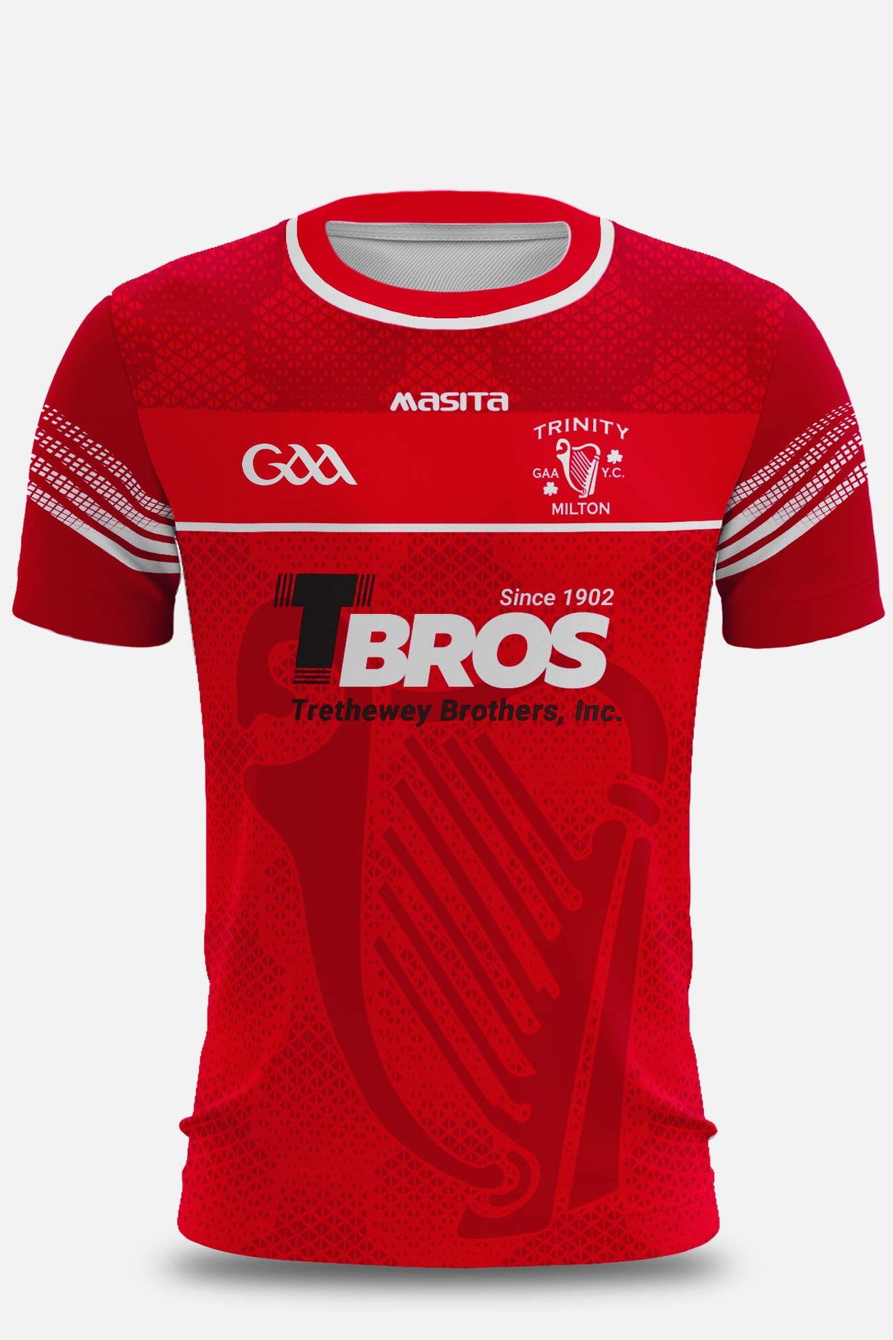 Trinity Milton GAA Boston Home Jersey Player Fit Adult