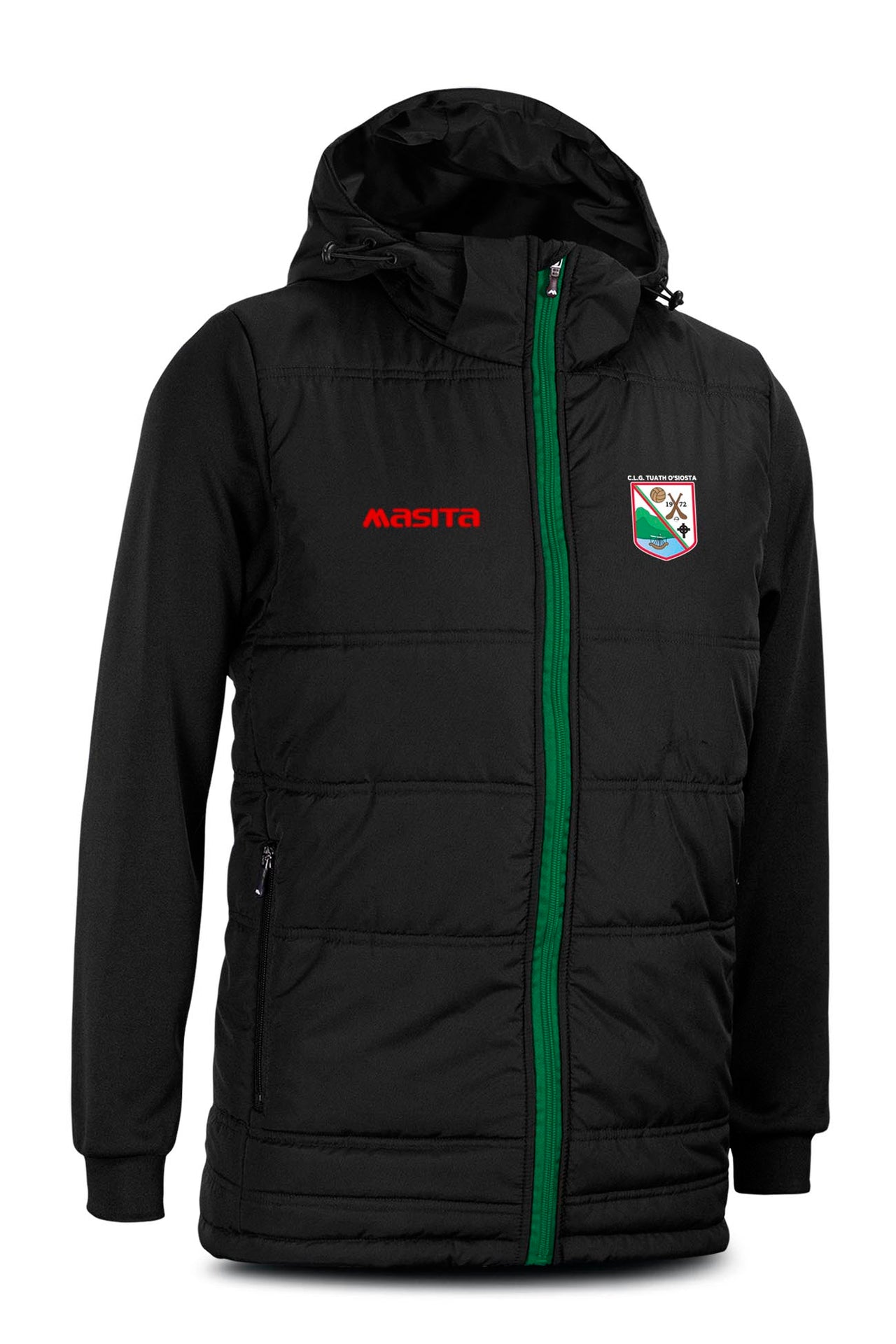 Tuosist GAA Pop Up Shop Black Nova Padded Jacket Kids & Adults