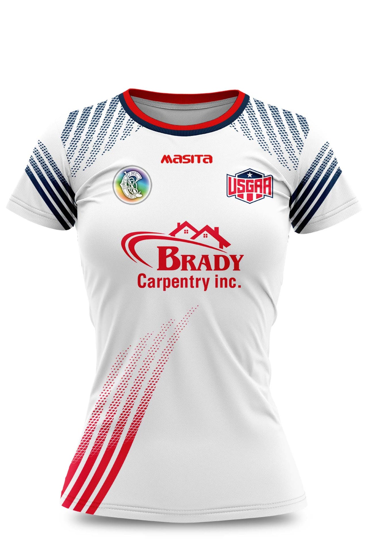 USGAA Camogie Away Jersey Kids