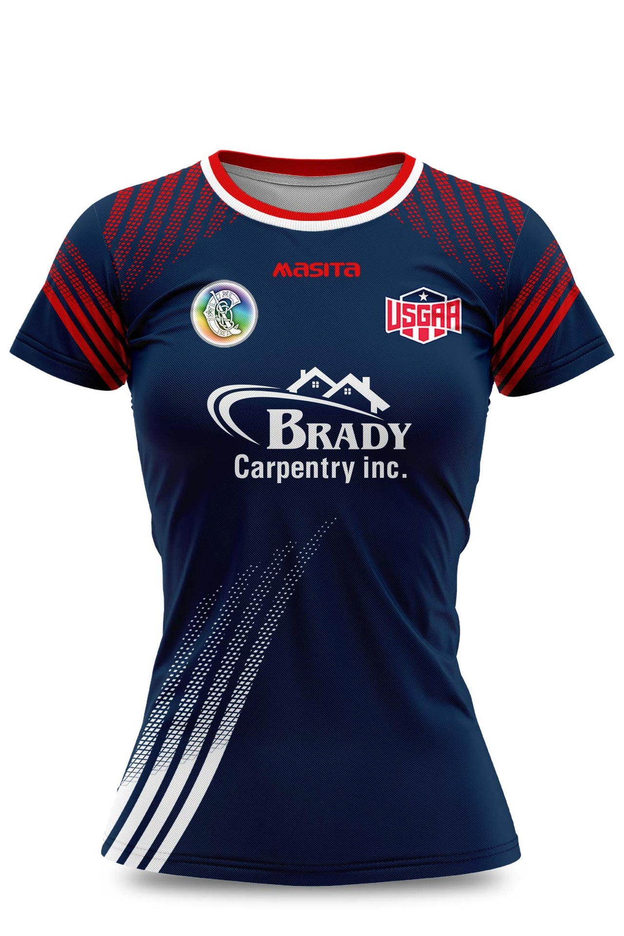 USGAA Camogie Home Jersey Regular Fit Adult