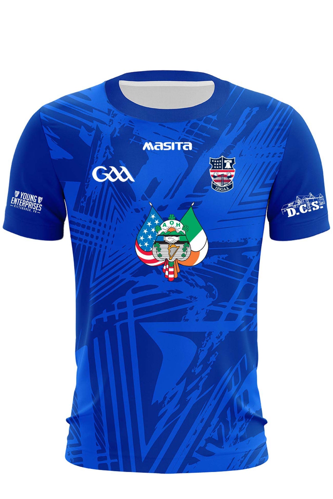 USGAA County Blue Training Jersey Kids