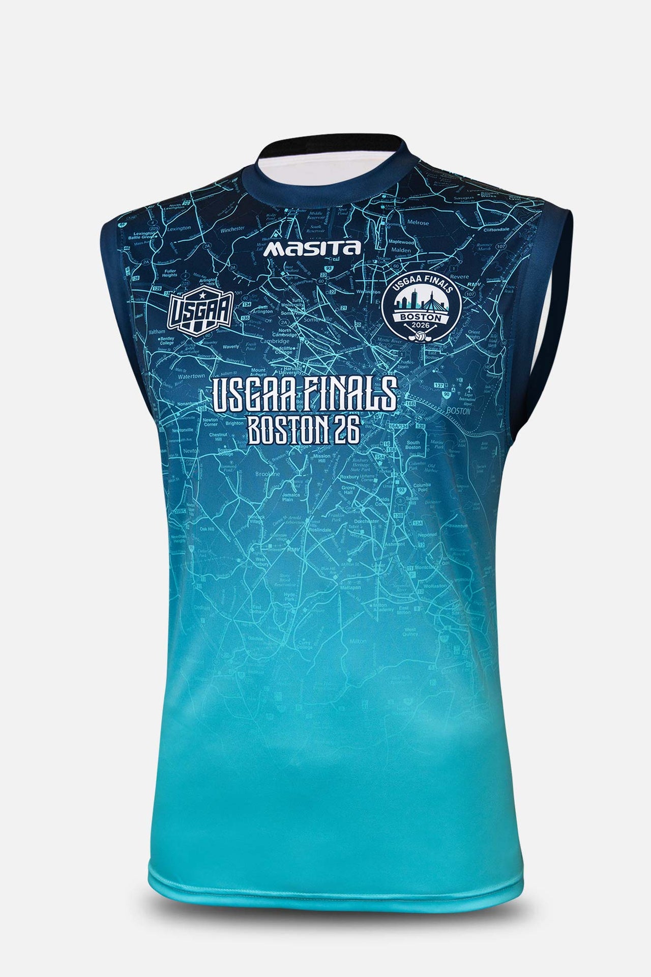 USGAA Boston Finals Mystic Style Sleeveless Shirt Player Fit Adult