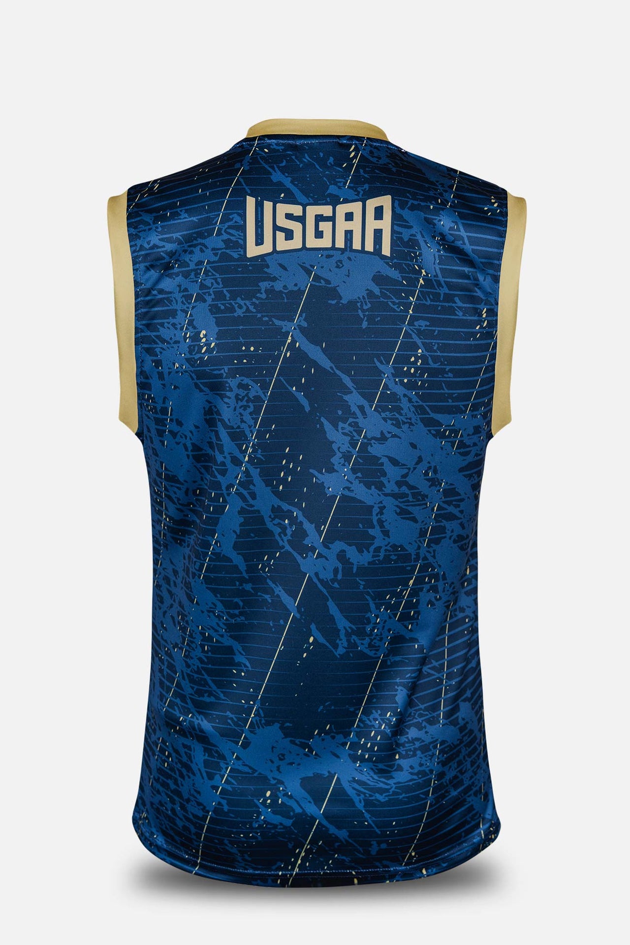 USGAA Philadelphia Finals Navy Pop Up Sleeveless Shirt Player Fit Adult