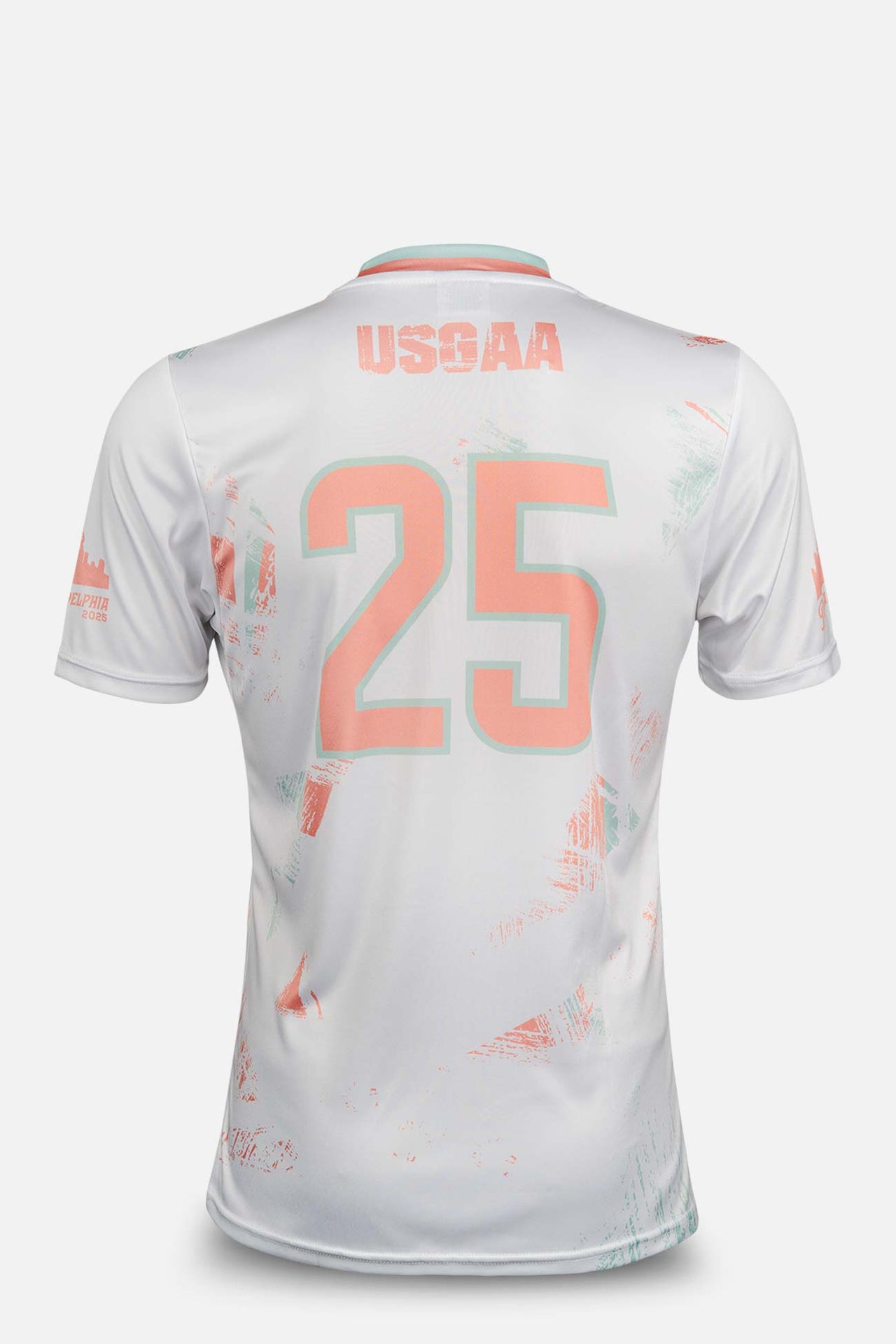 USGAA Philadelphia Finals Peach Pop Up Jersey Player Fit Adult