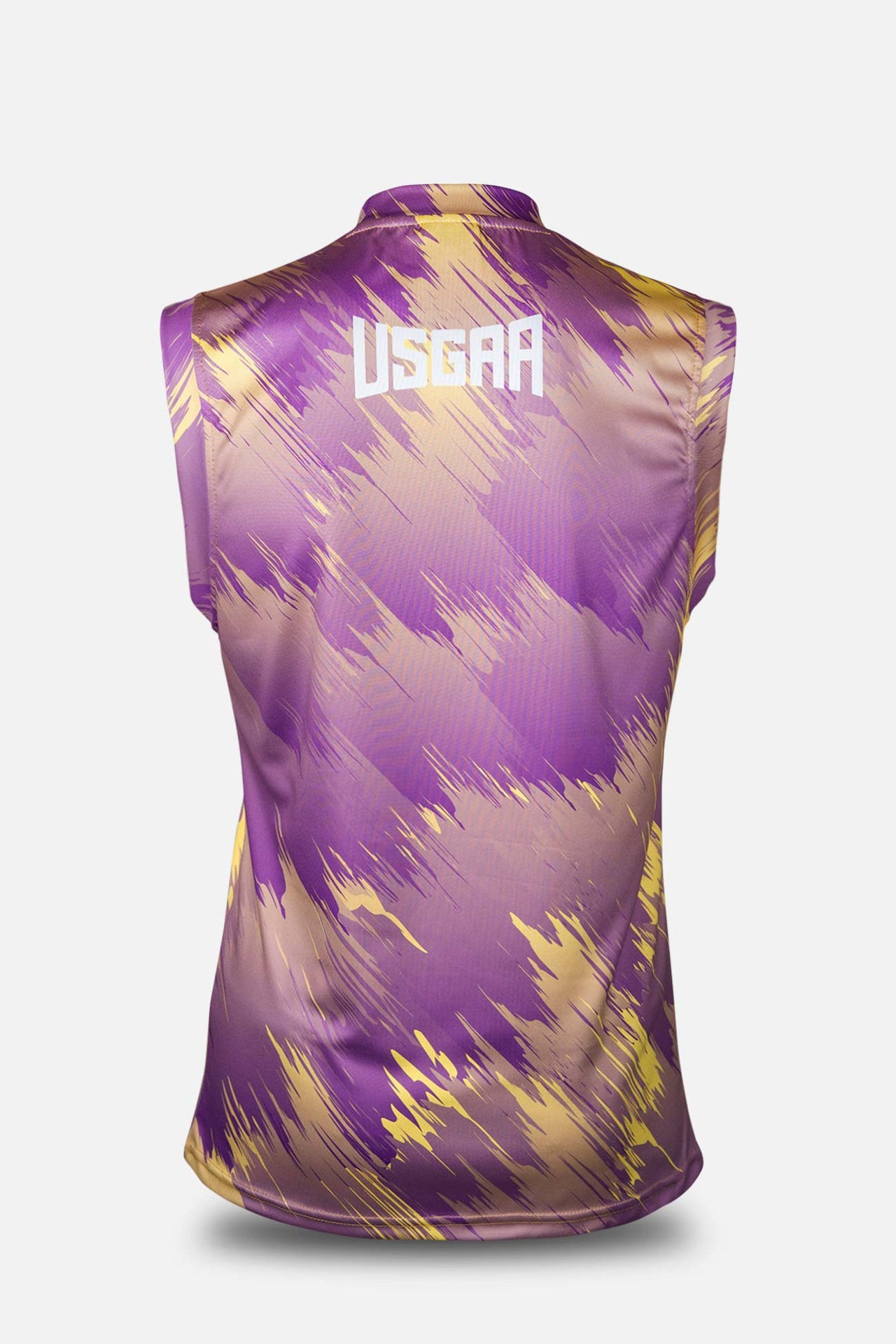 USGAA Philadelphia Finals Purple Pop Up Sleeveless Shirt Player Fit Adult