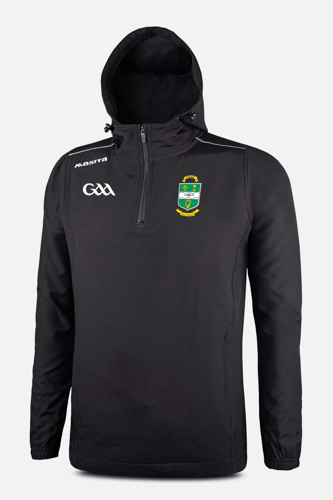 Listry GAA Black/White Vermont Pullover Hoodie Adult