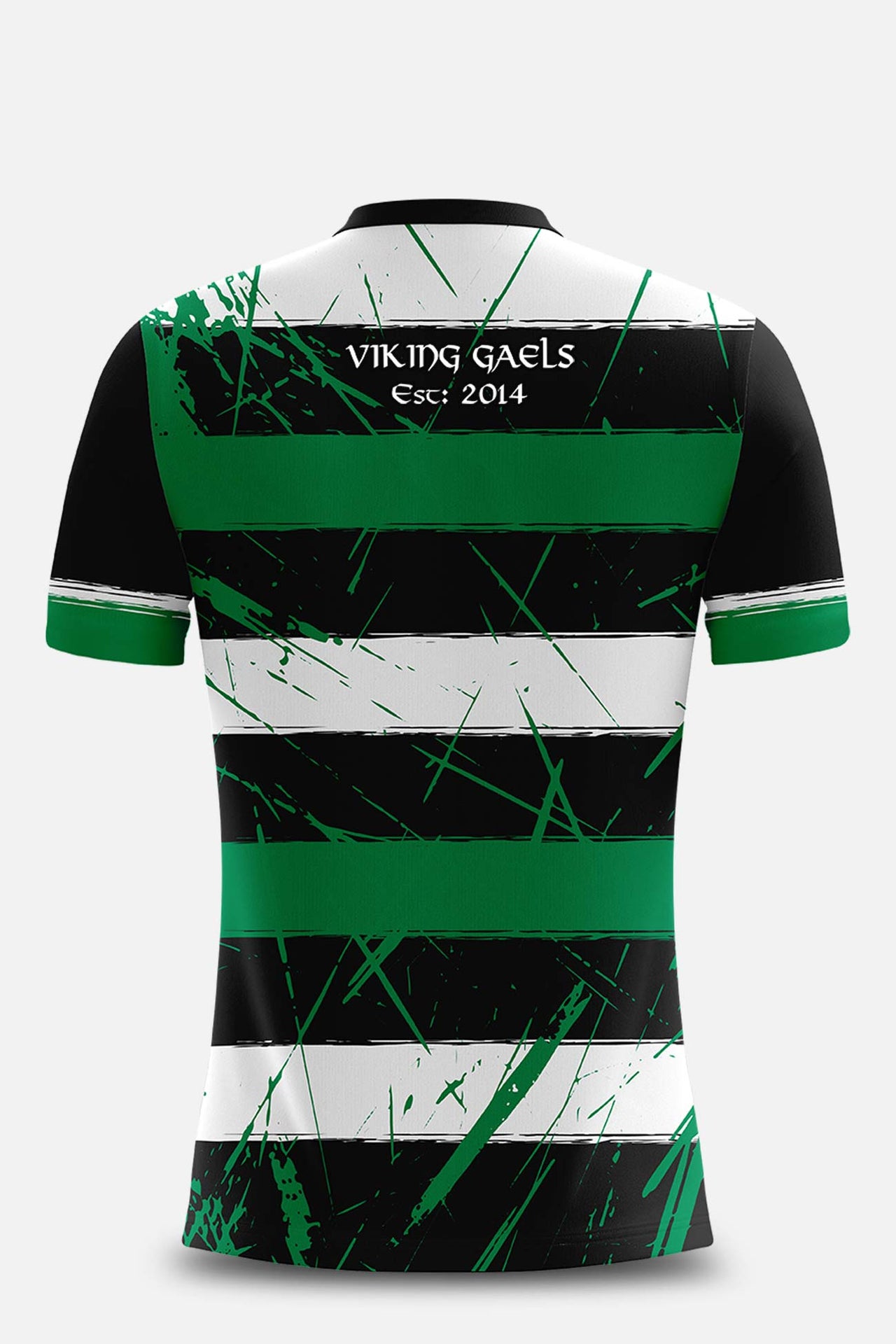 Viking Gaels 10 Year Black Anniversary Jersey Player Fit Adult