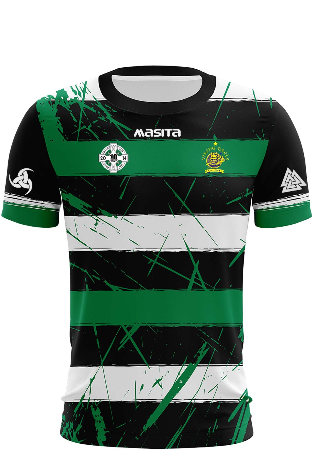 Viking Gaels Black 10 Year Anniversary Jersey Regular Fit Adult