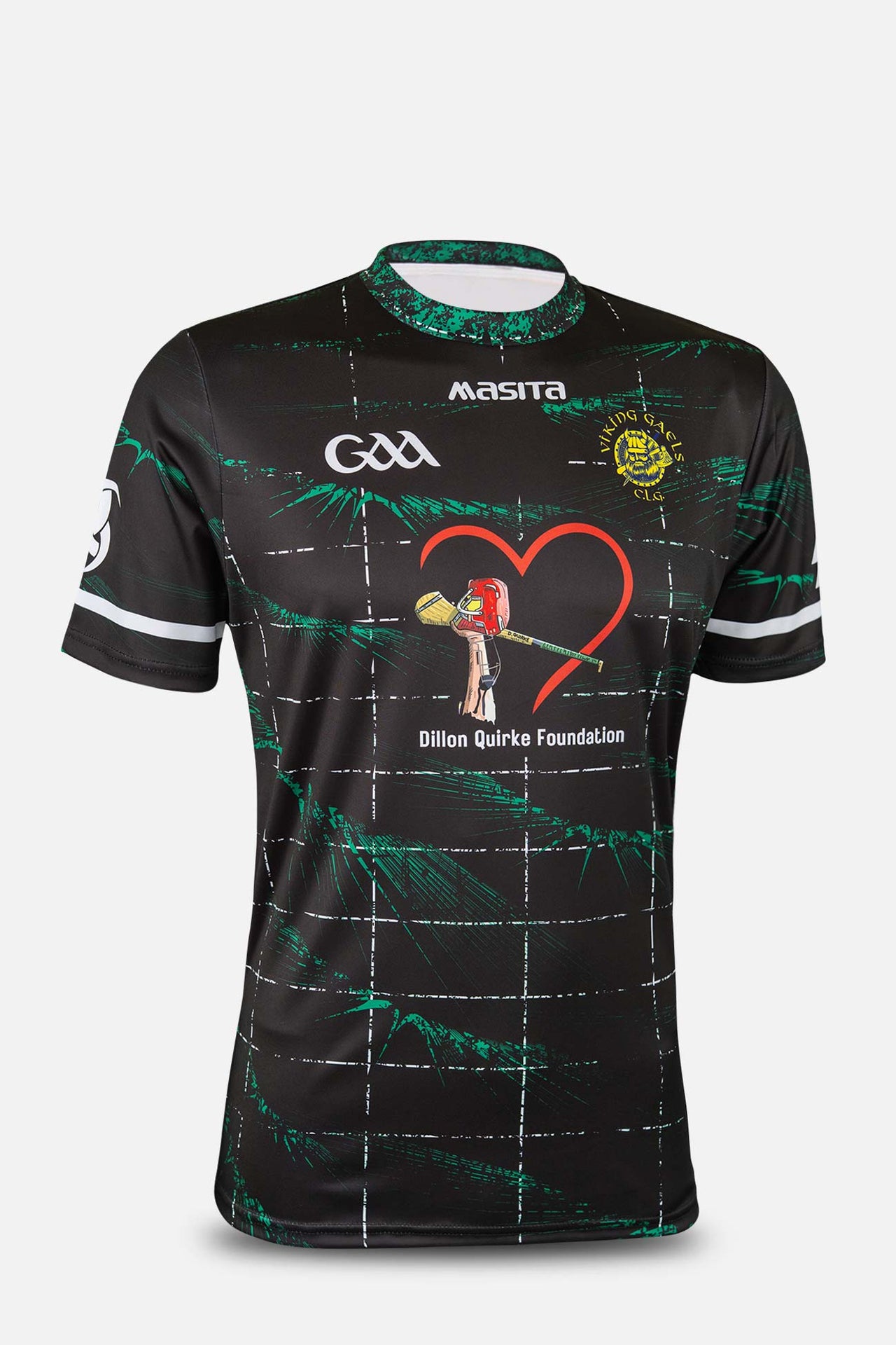 Viking Gaels Black Away Storm Style Jersey Kids