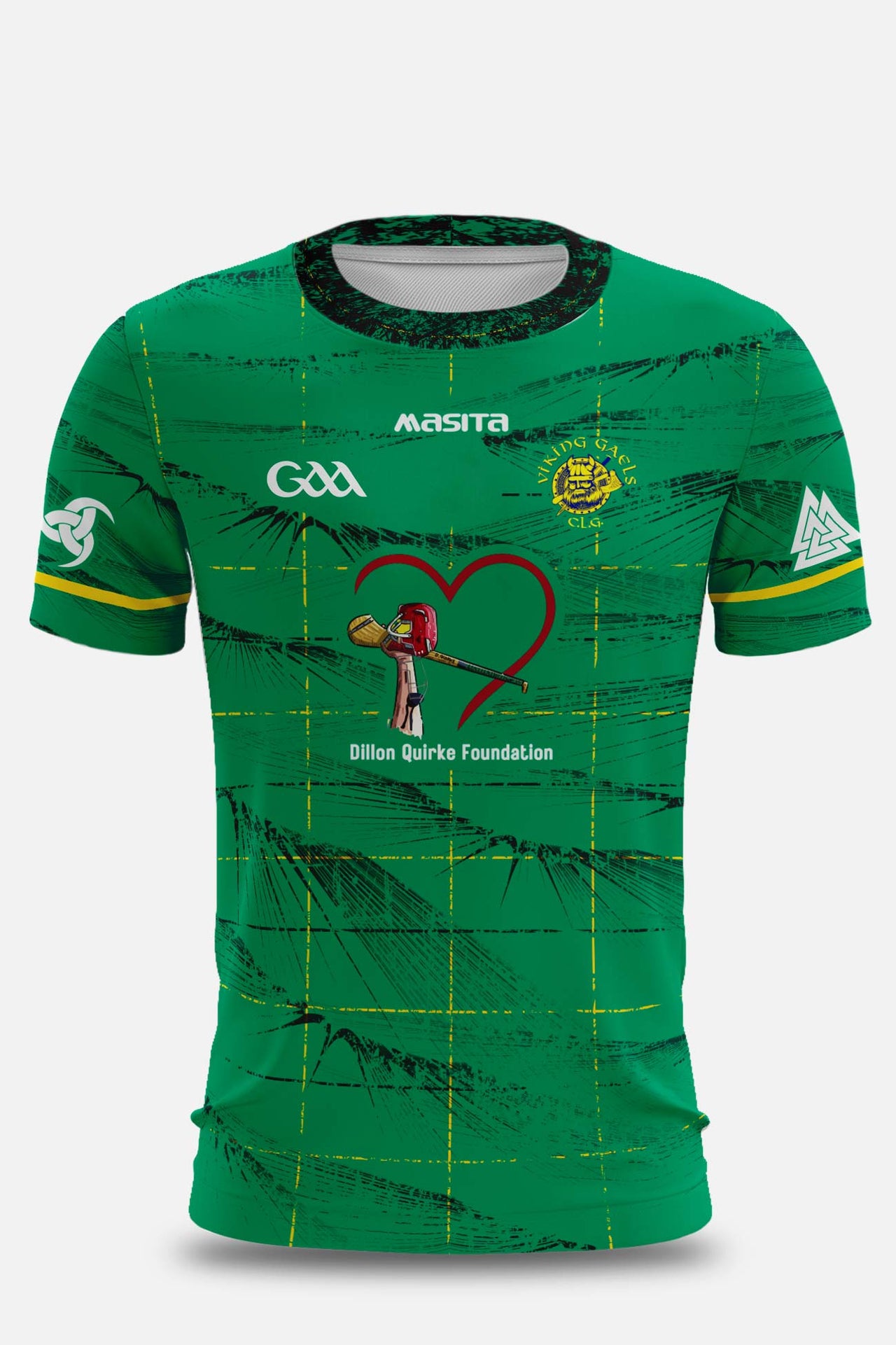 Viking Gaels Pop Up Shop Green Goalkeeper Jersey Regular Fit Kids & Adults