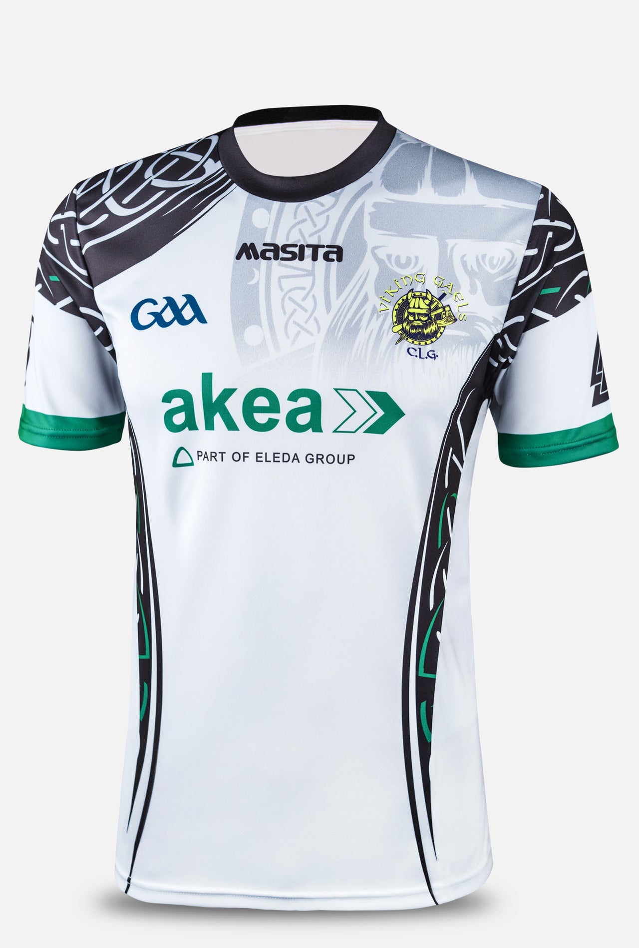 New Viking Gaels Home Jersey Player Fit Adult