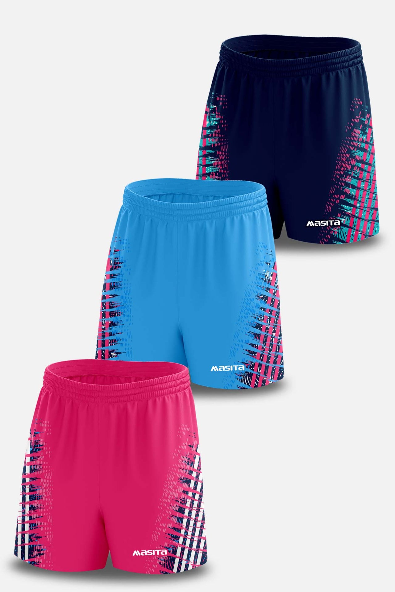 3 Pack Volt Style Pink Gaelic Short All Sizes
