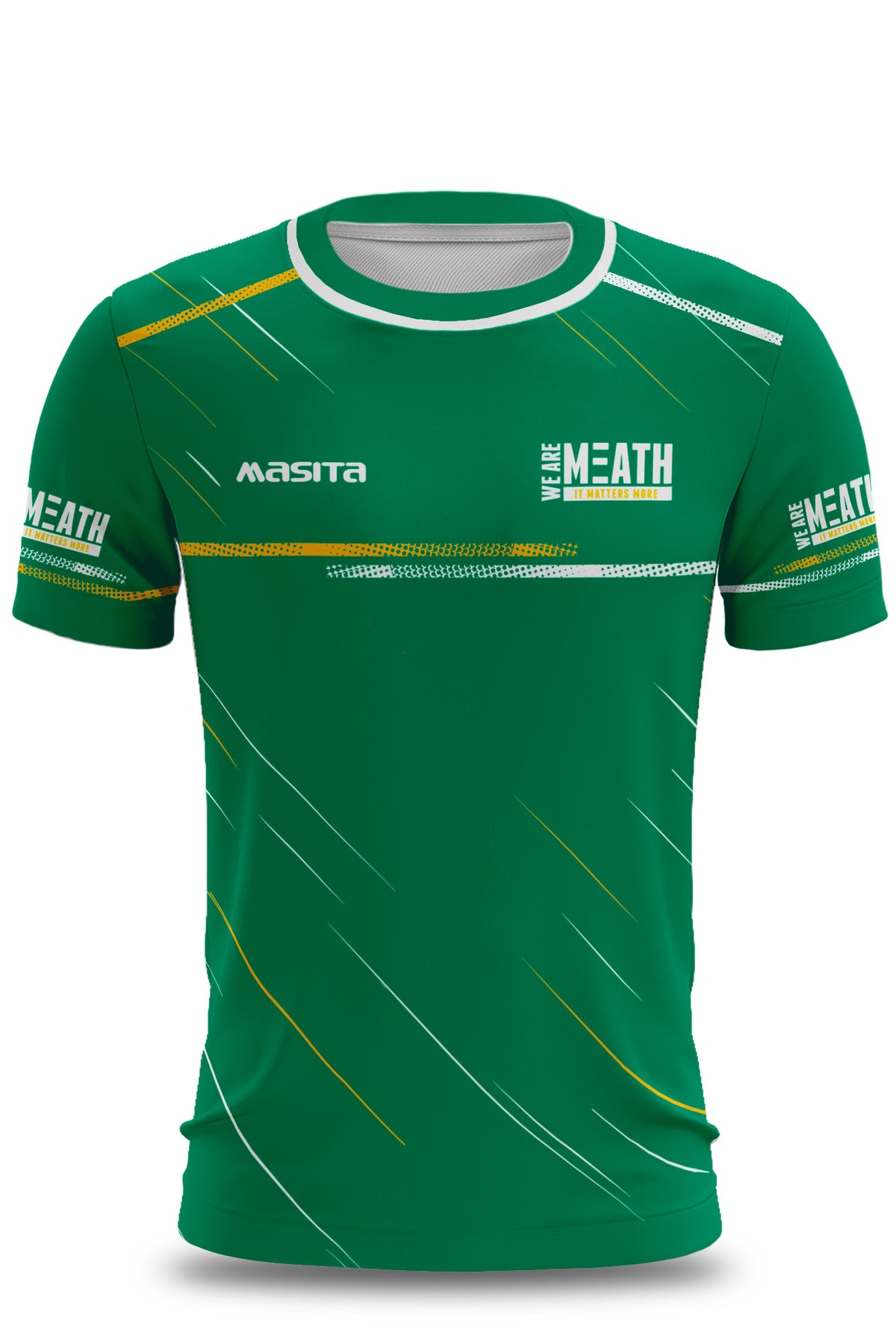 We Are Meath Pop Up Shop Green Match Jersey Player Fit Adult Ireland