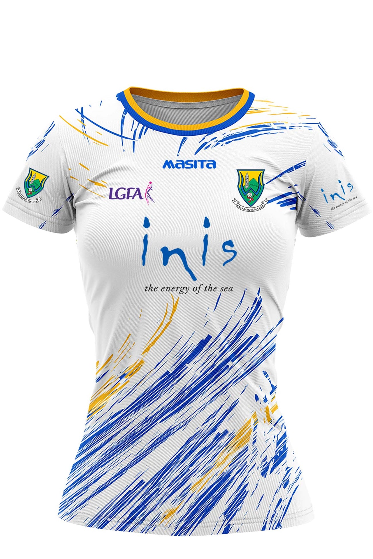 Wicklow Ladies White Home Jersey Kids