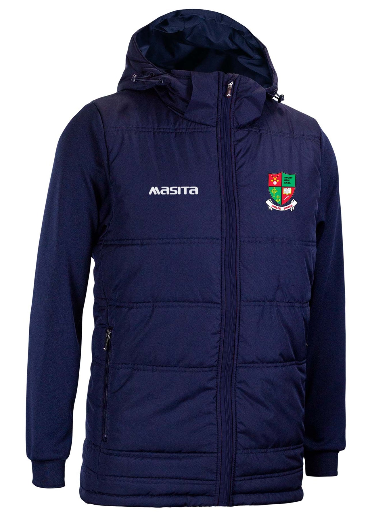 Wolfe Tones Hurling Longford Nova Padded Jacket Kids