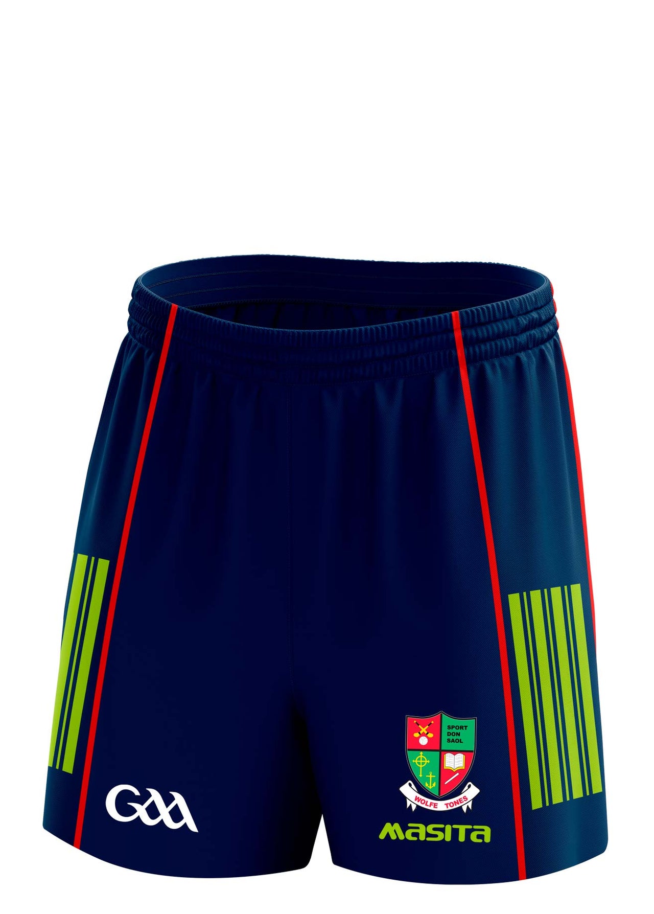 Wolfe Tones Hurling Longford Training Shorts Adult