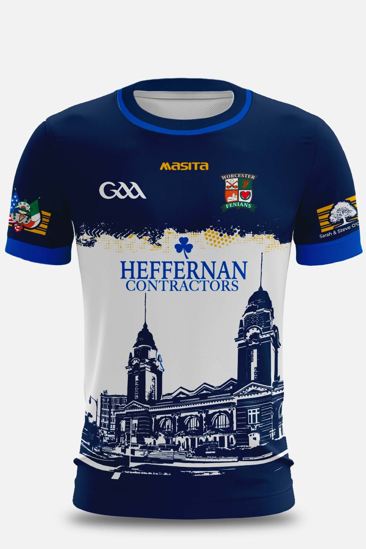 Worcester Fenians Heffernan's Sponsor Goalkeeper Hurling Jersey Kids