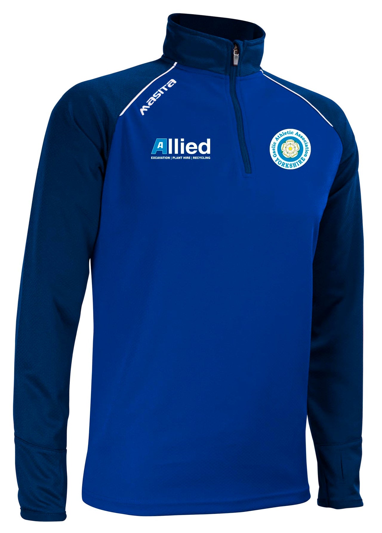 Yorkshire GAA Supreme Fitted Half Zip Adults