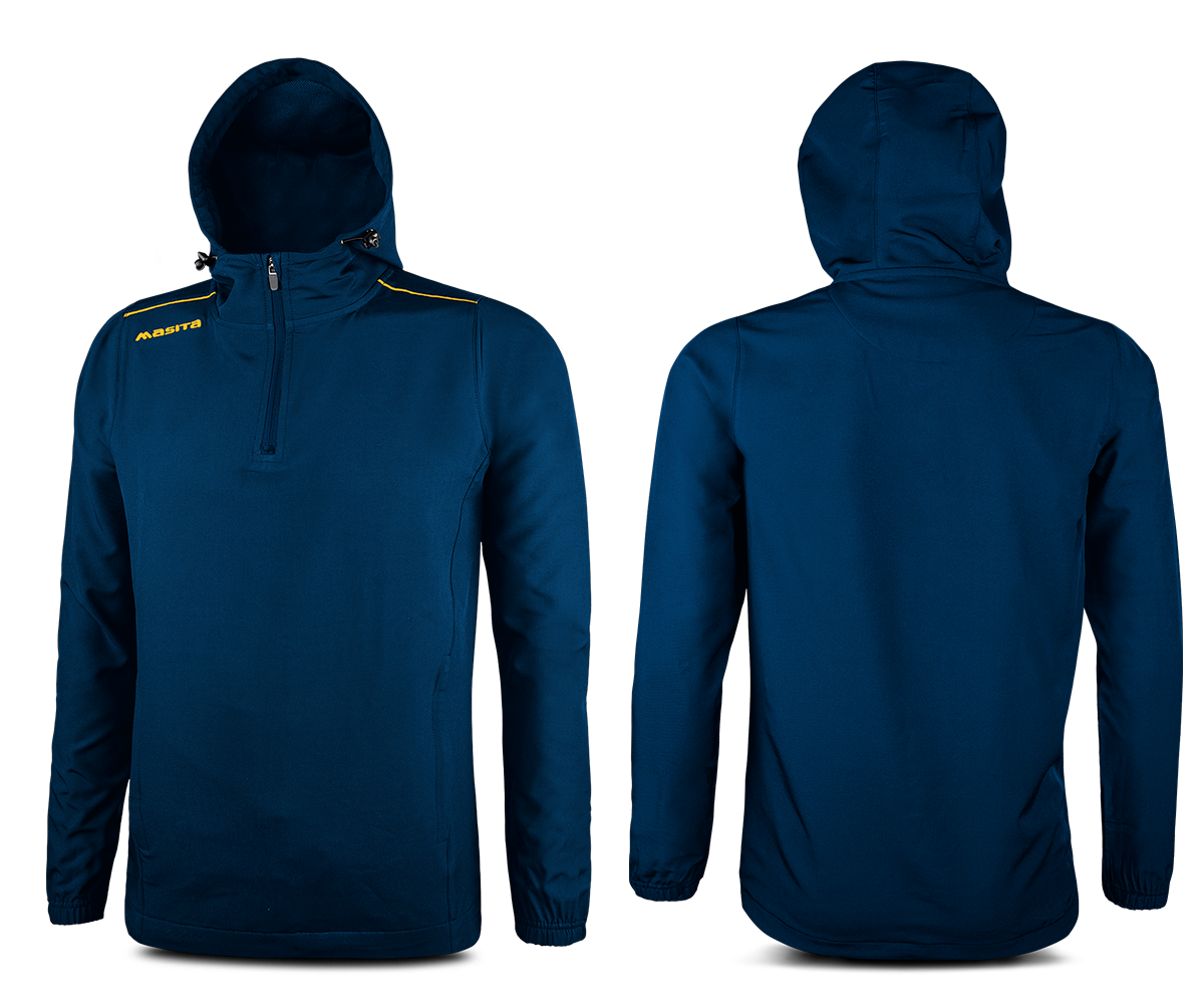 Vermont Style Hoodie Navy/Amber