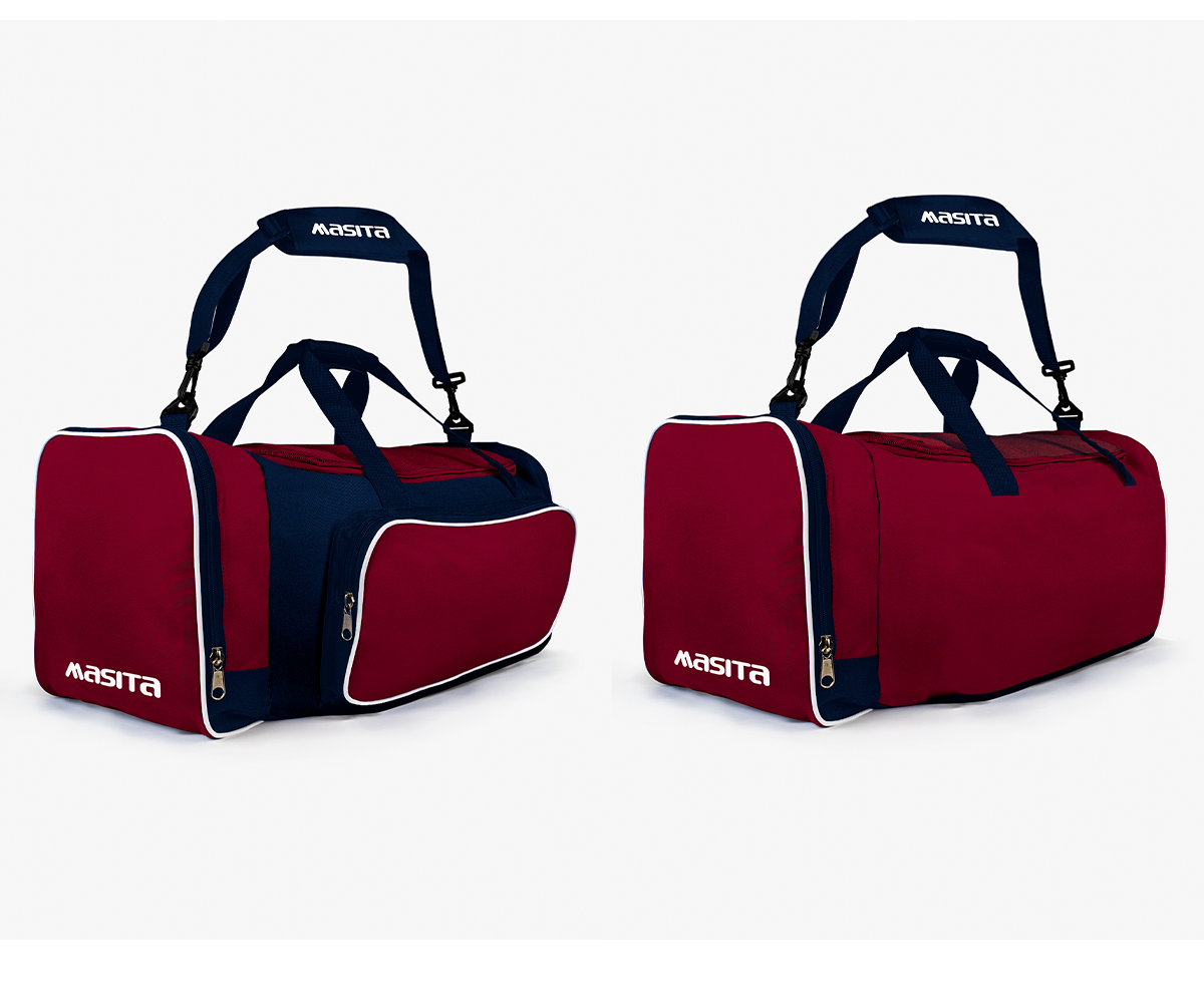 Tara Style Club Bag Maroon/Navy/White