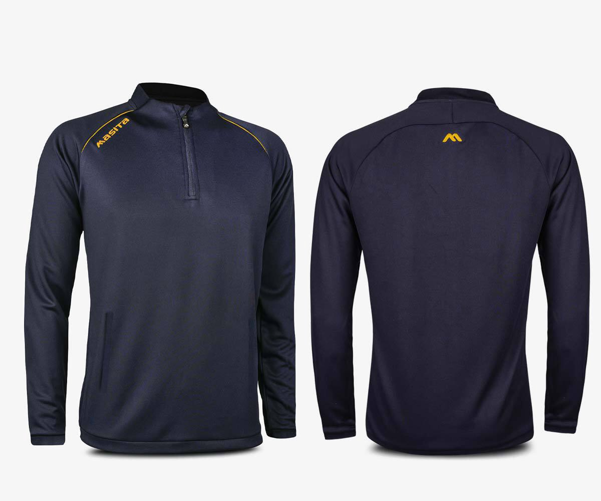 Rico Style Half Zip Navy/Amber
