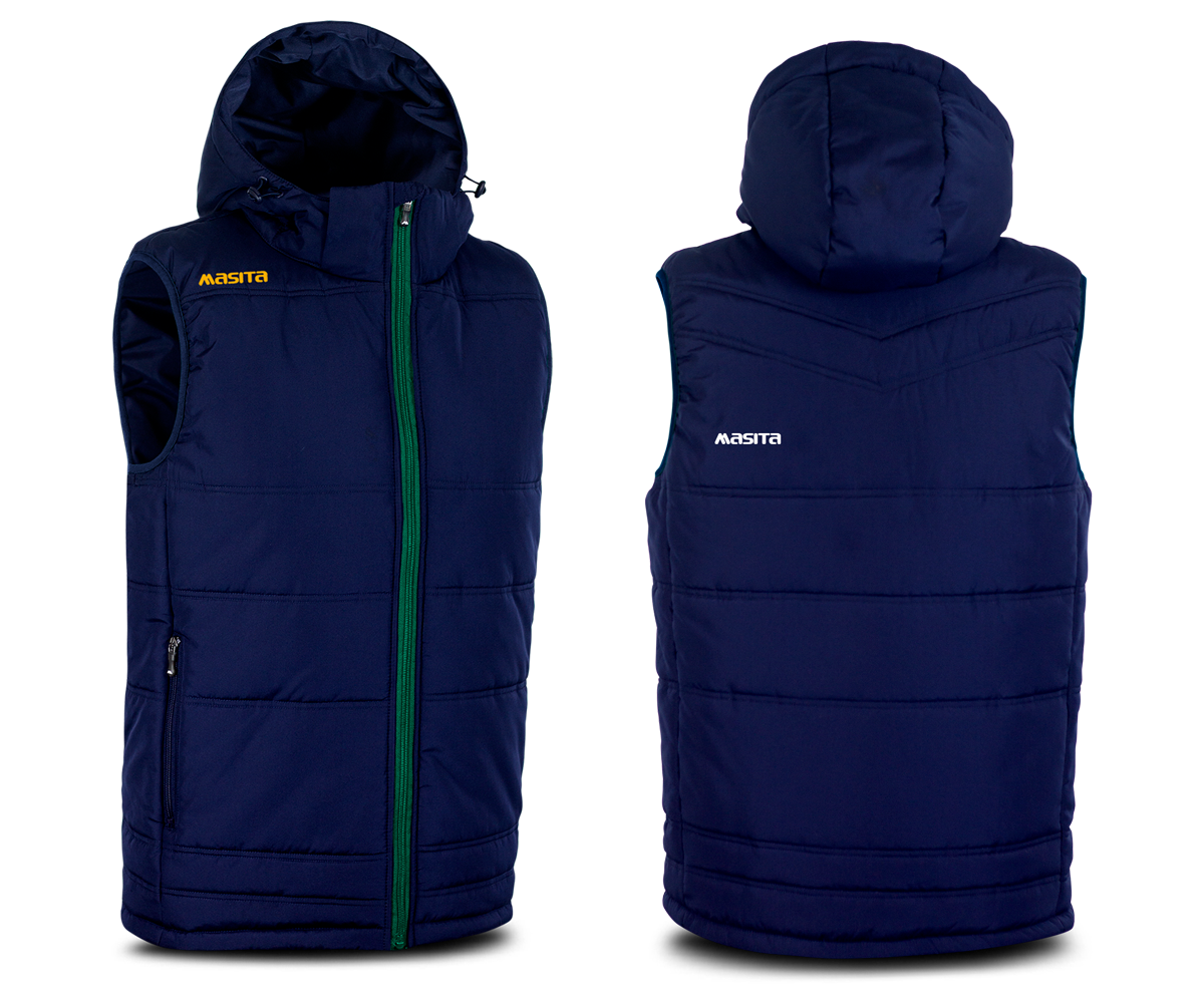 Nova Style Gilet Jacket Navy/Green/Amber