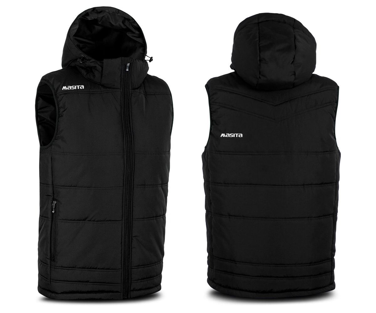 Nova Style Gilet Jacket Black/White