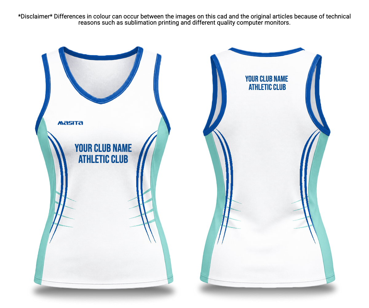 Ladies Running Singlet Dara Style