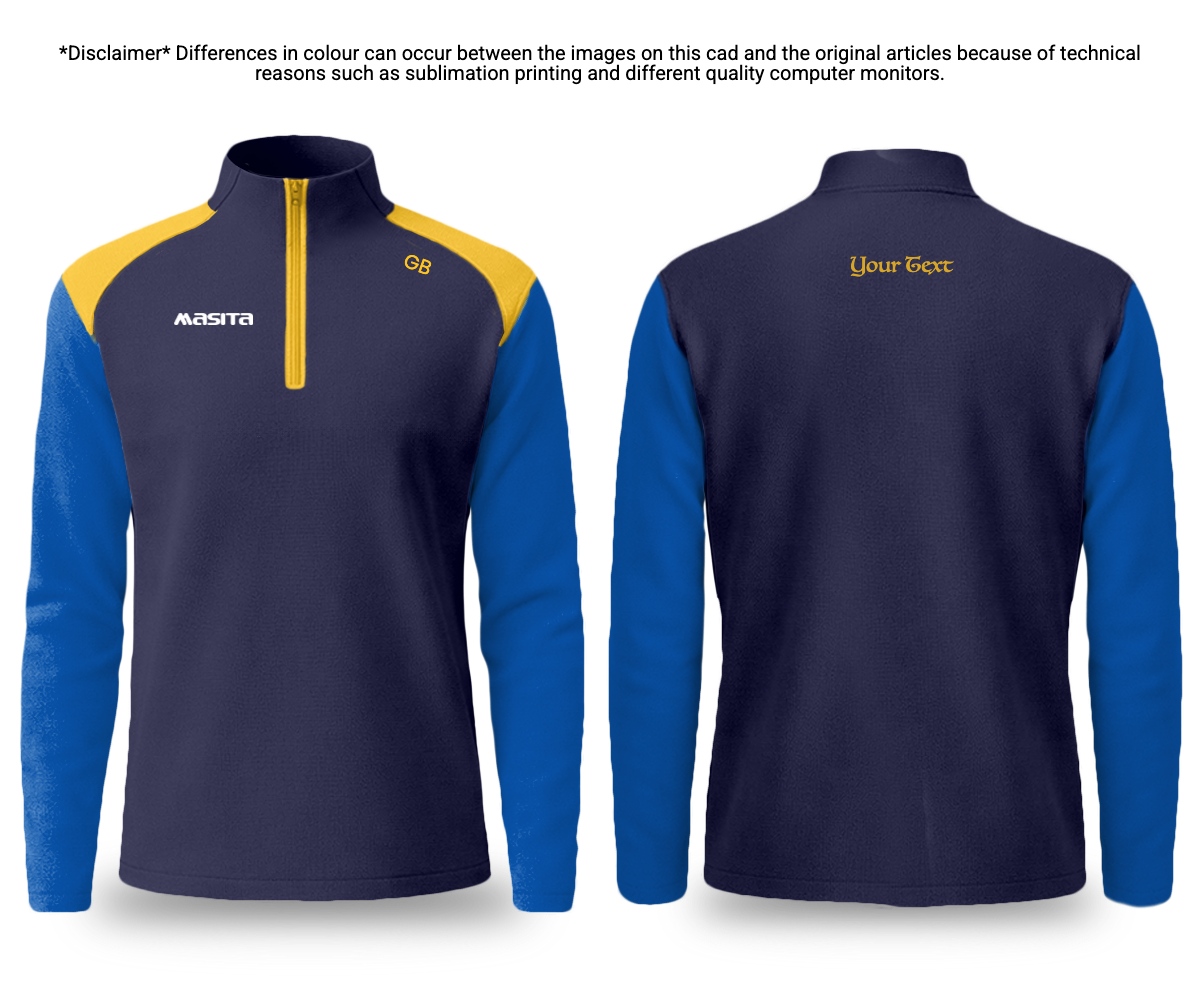 Official GAA Quarter Zip Arda  Style
