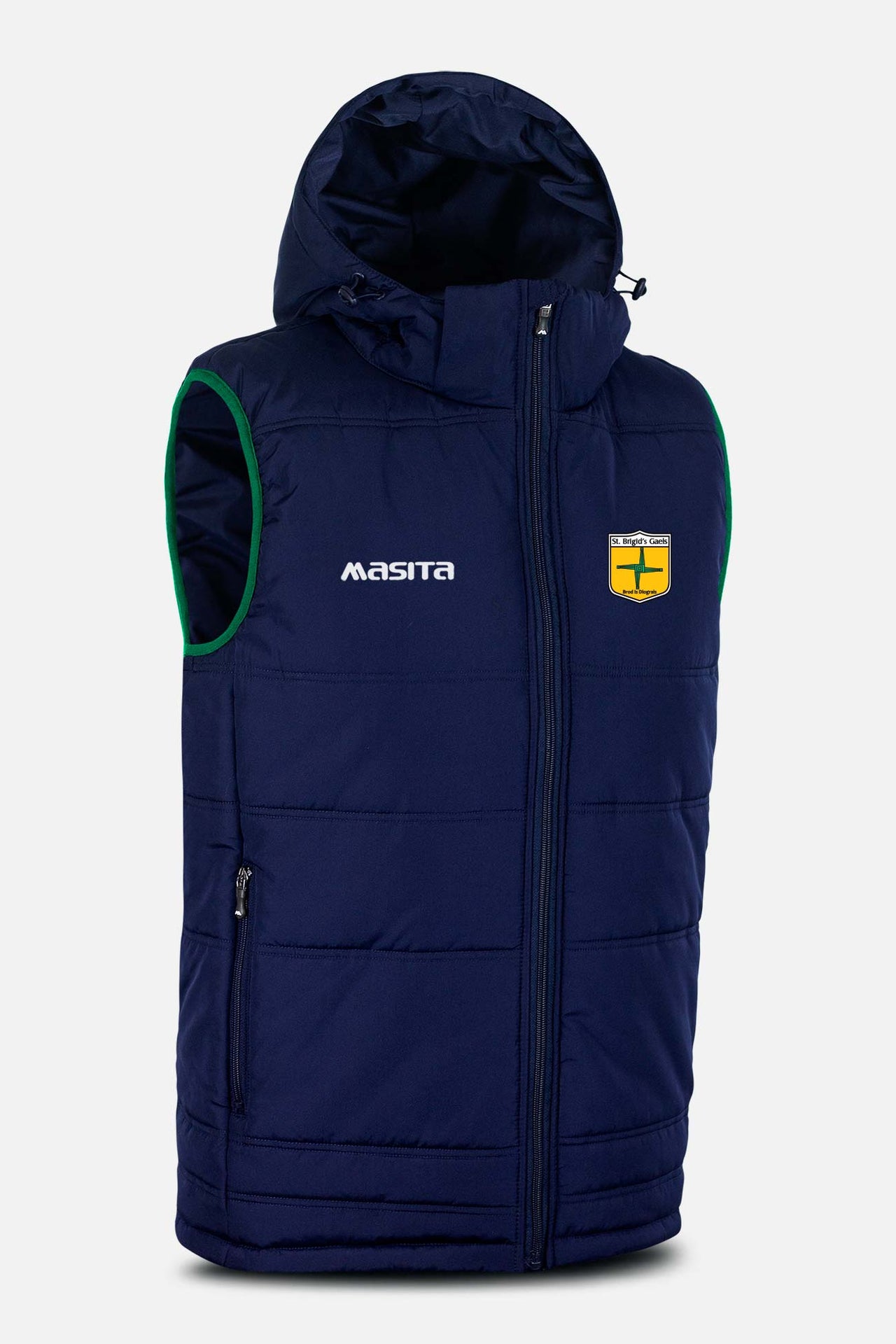 St Brigid's Gaels Ardagh Navy Nova Sleeveless Gilet Kids & Adults