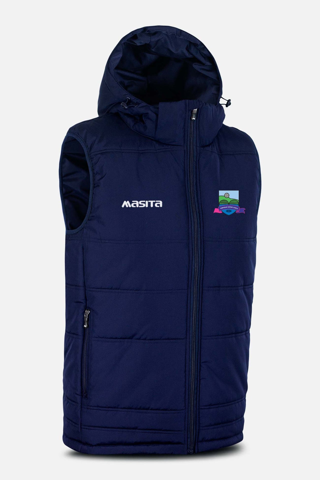 Inbhear Sceine Gaels Navy Nova Sleeveless Gilet Kids & Adults