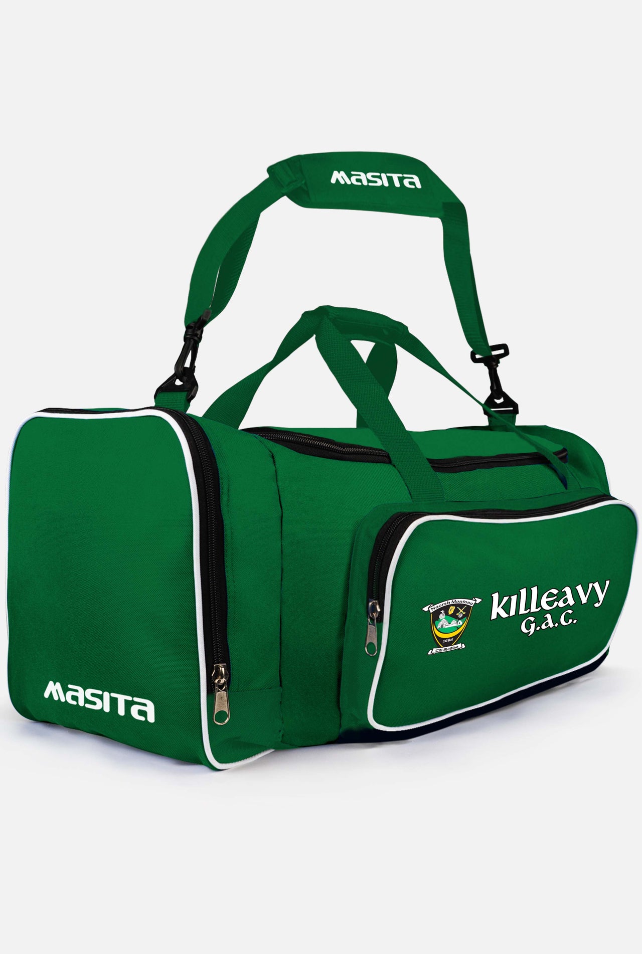 Killeavy CLG Pop Up Shop Green/Black/White Tara Style Club Bag