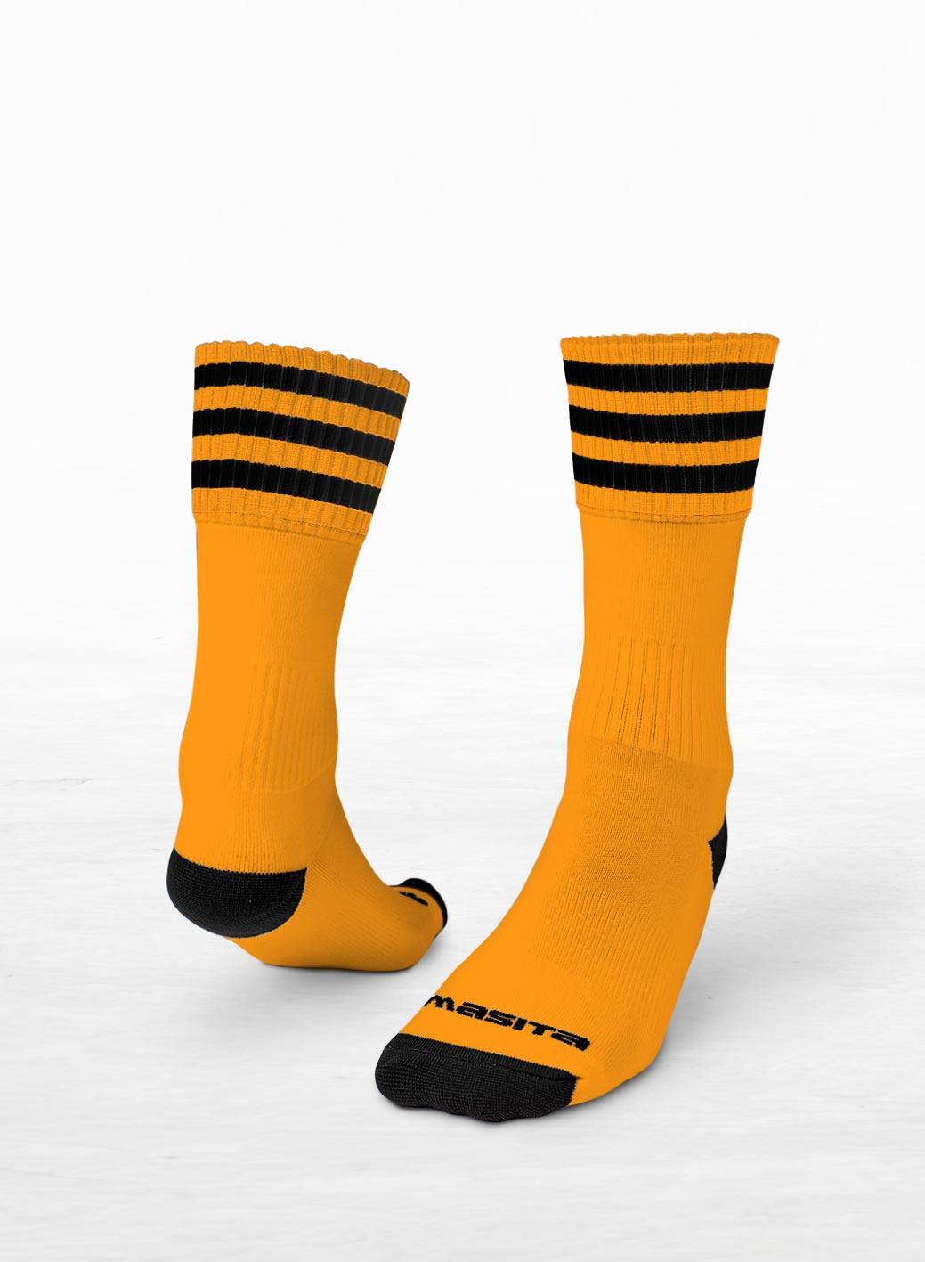 Amber/Black Midi Sock