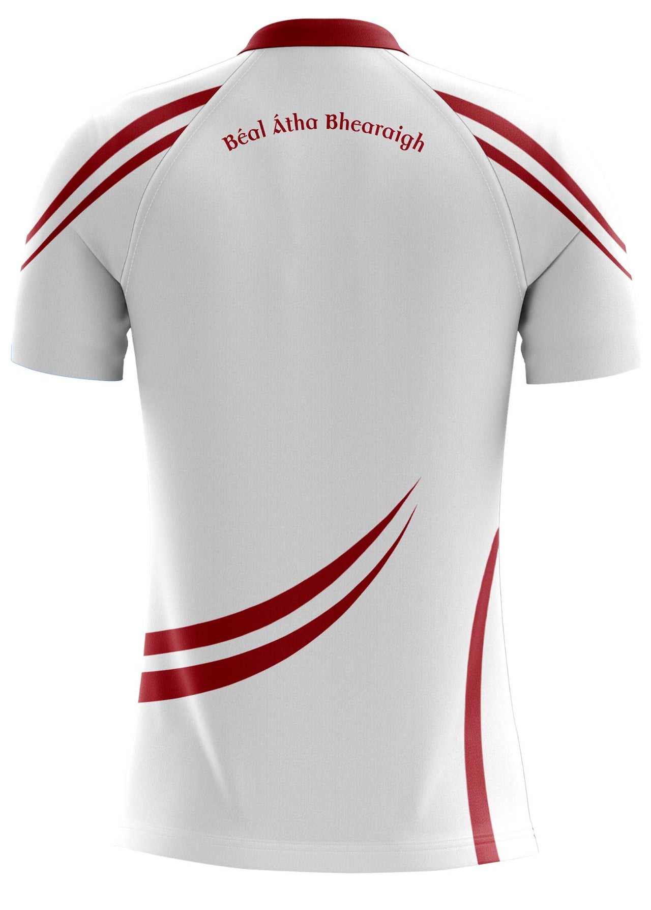 Ballyvary CLG White Away Jersey Regular Fit Adult
