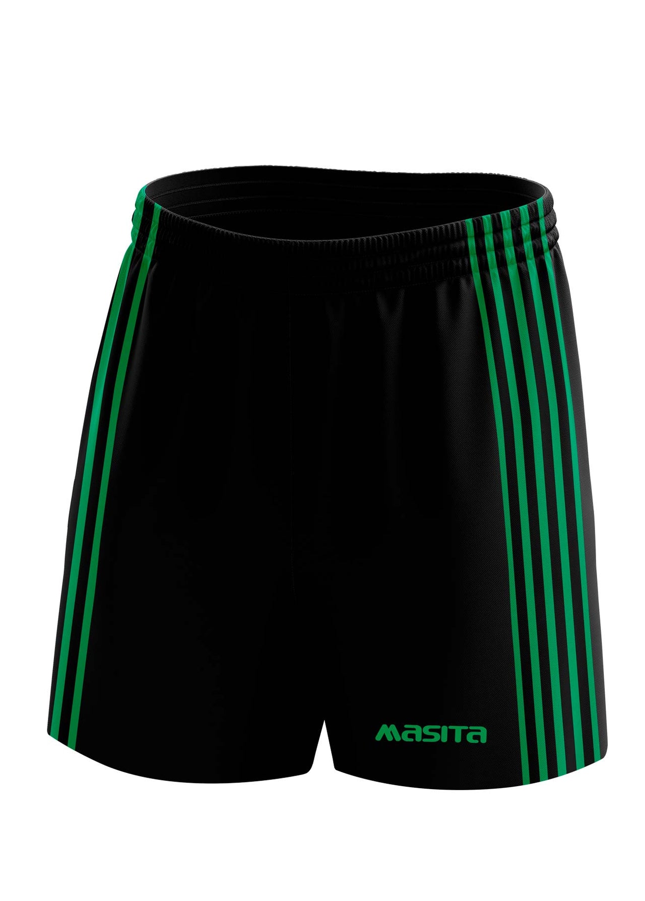 Donard Gaelic Shorts Black/Green Adult