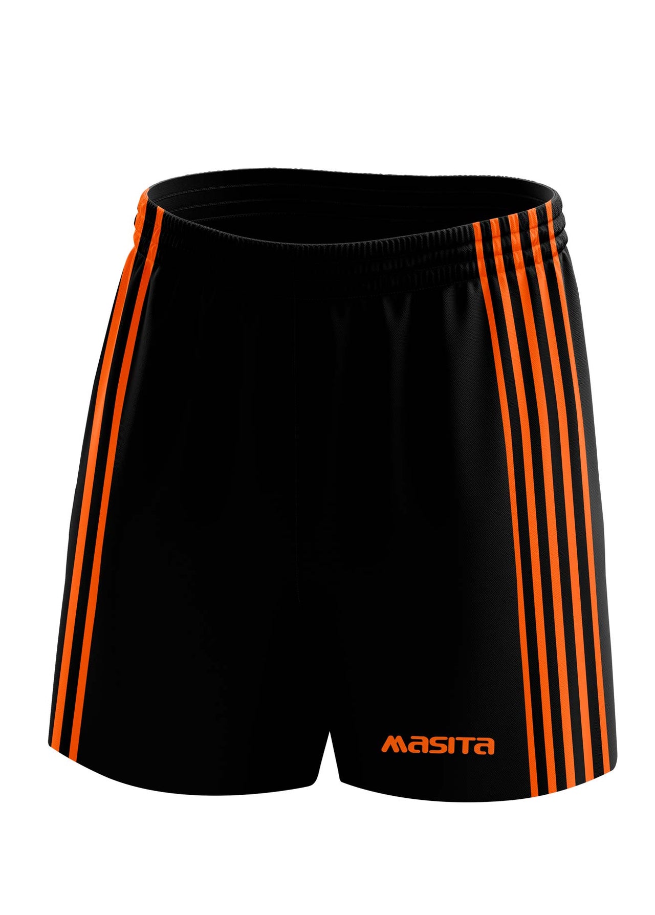 Donard Gaelic Shorts Black/Orange Adult
