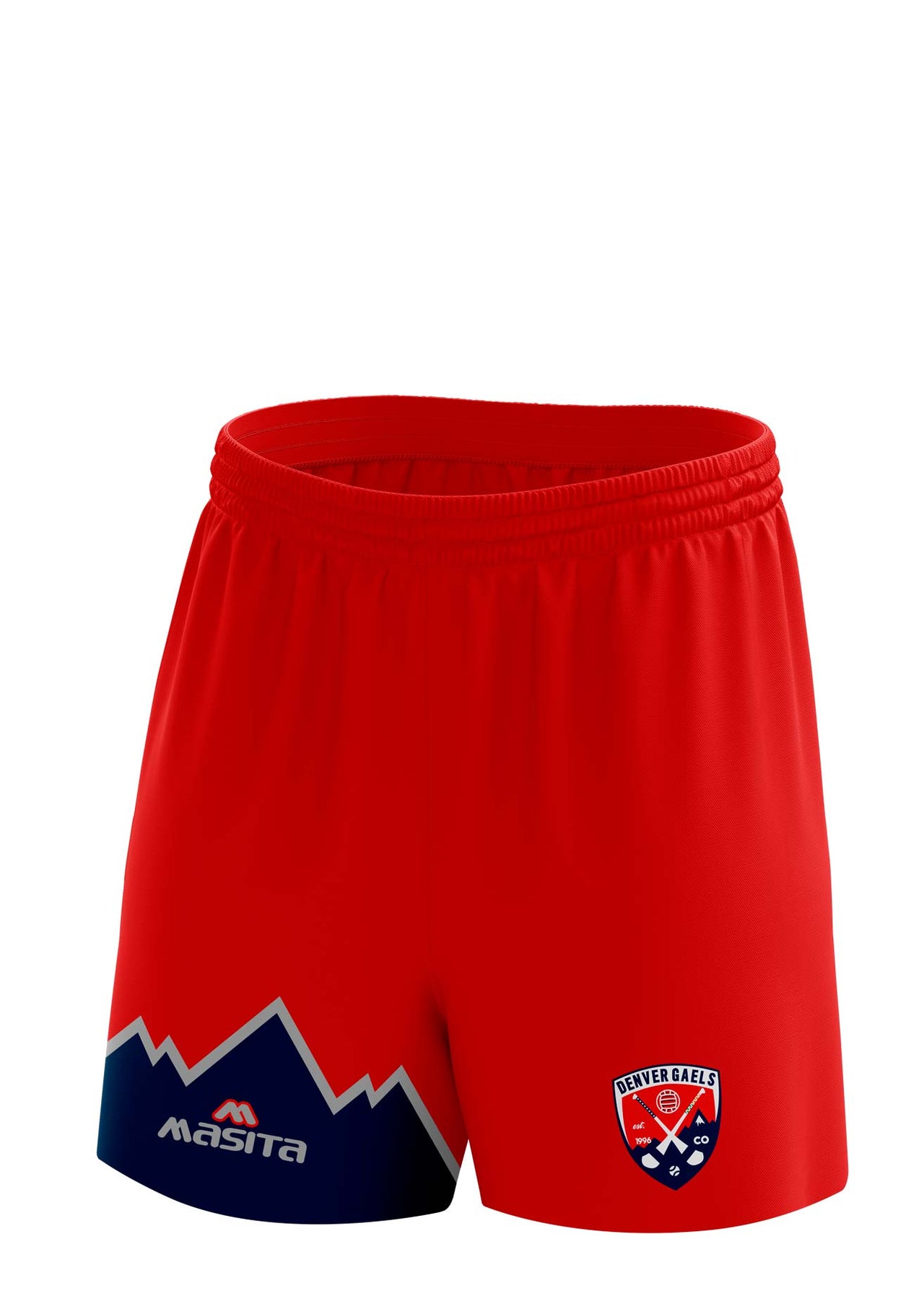 Denver Gaels Red Shorts Kids