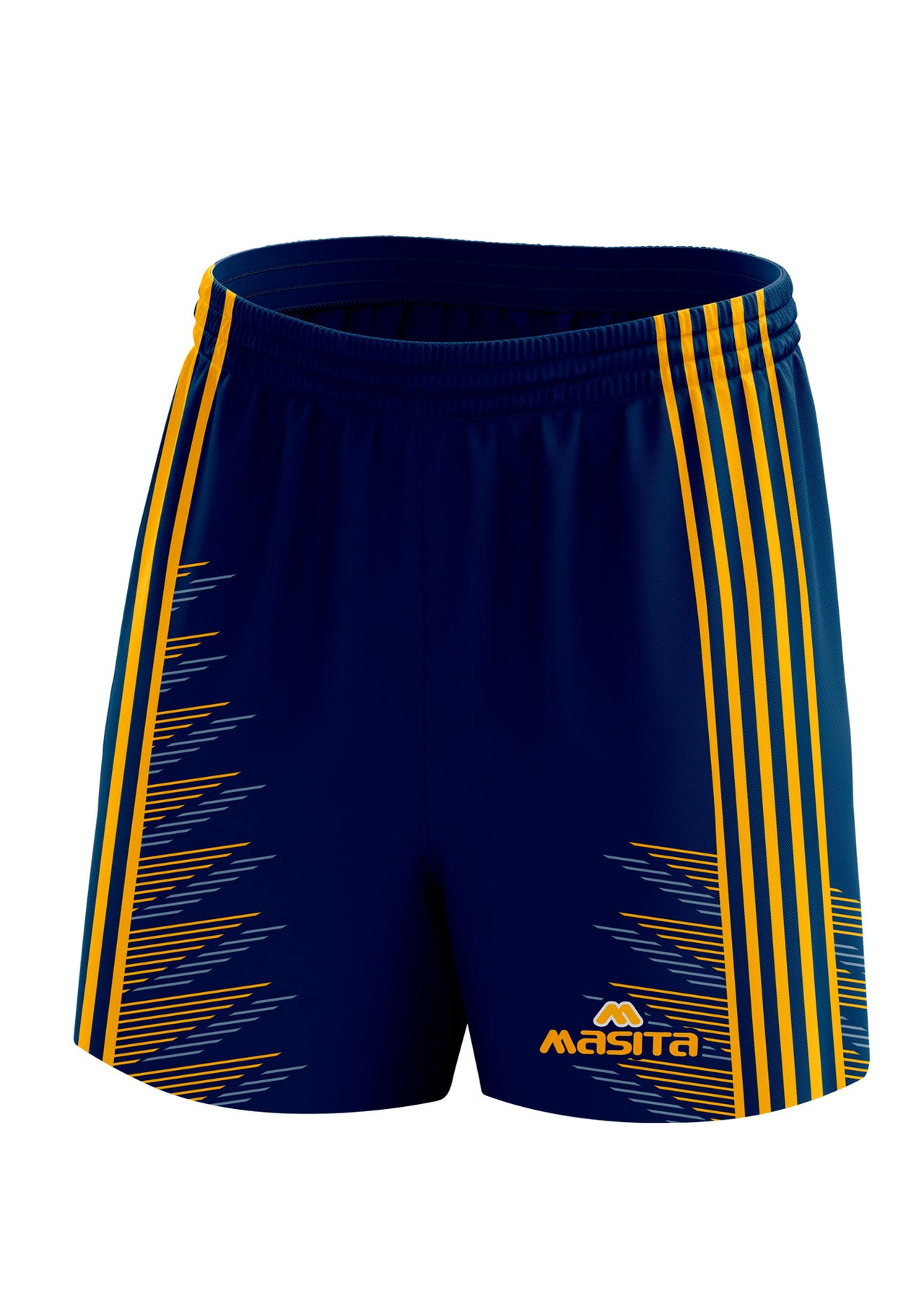 Hydro Gaelic Shorts Navy/Amber Adult