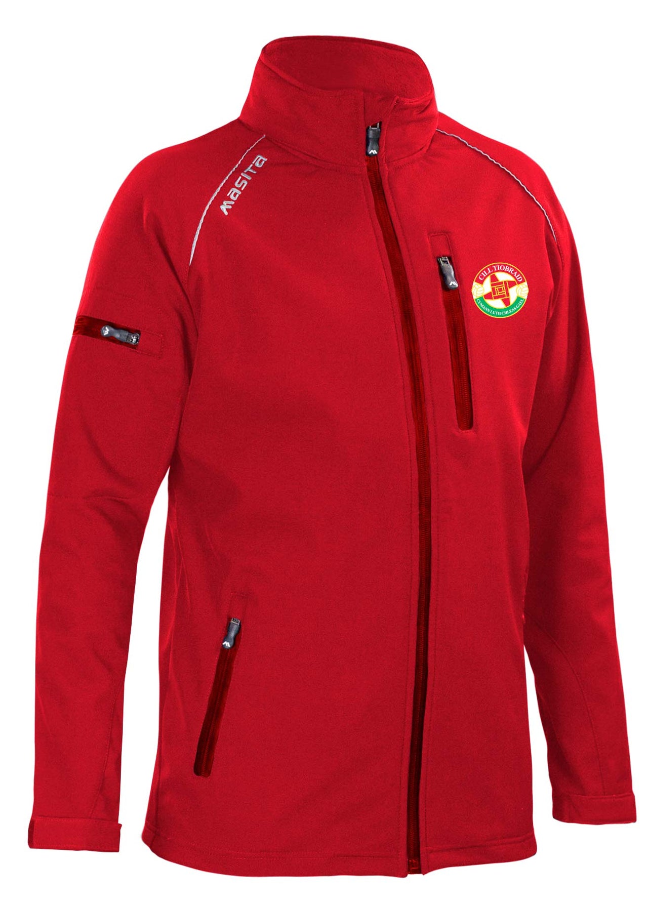 Kiltubrid GAA Red Softshell Jacket Adult