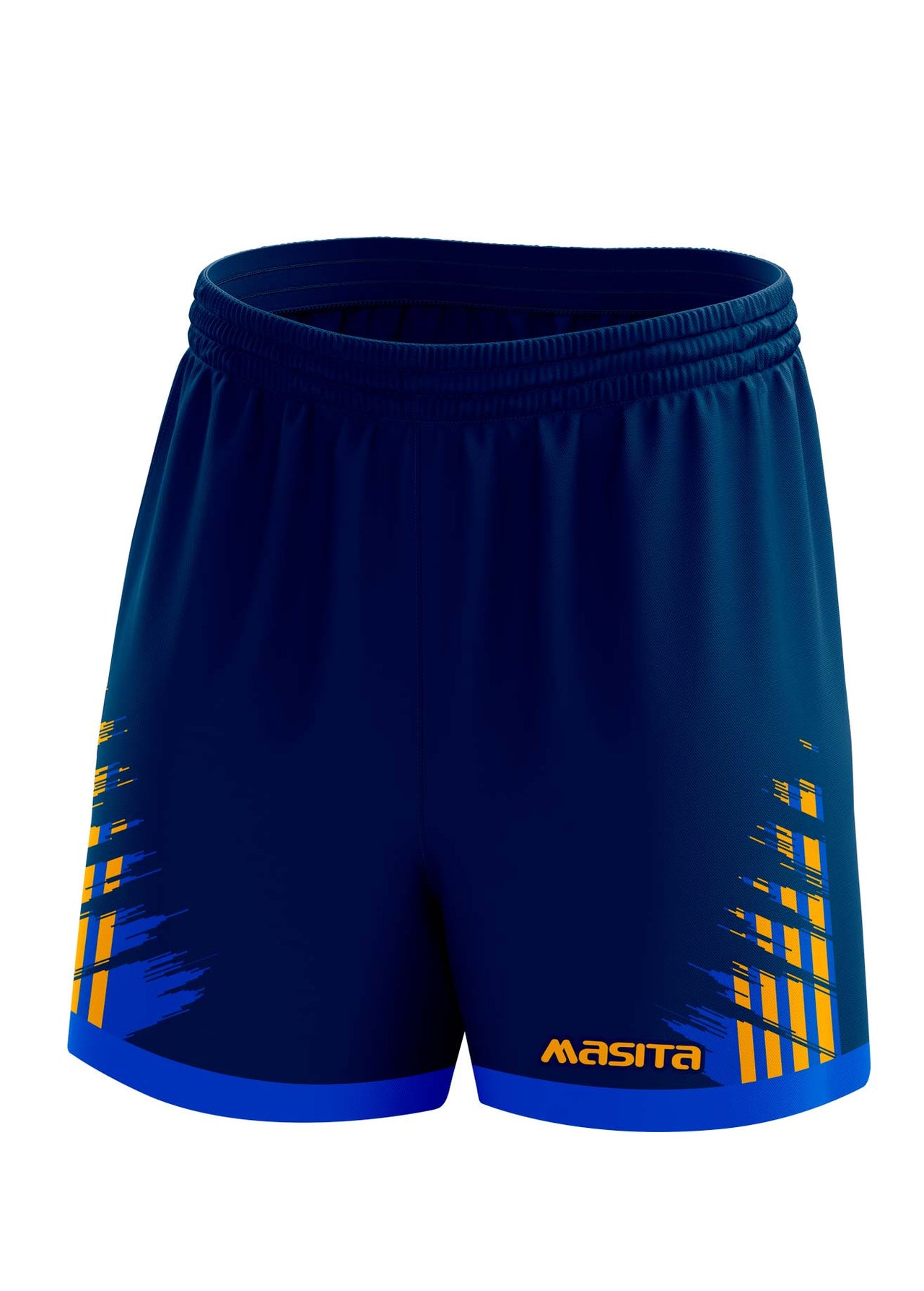 Barkley Gaelic Shorts Navy/Blue/Amber Adult