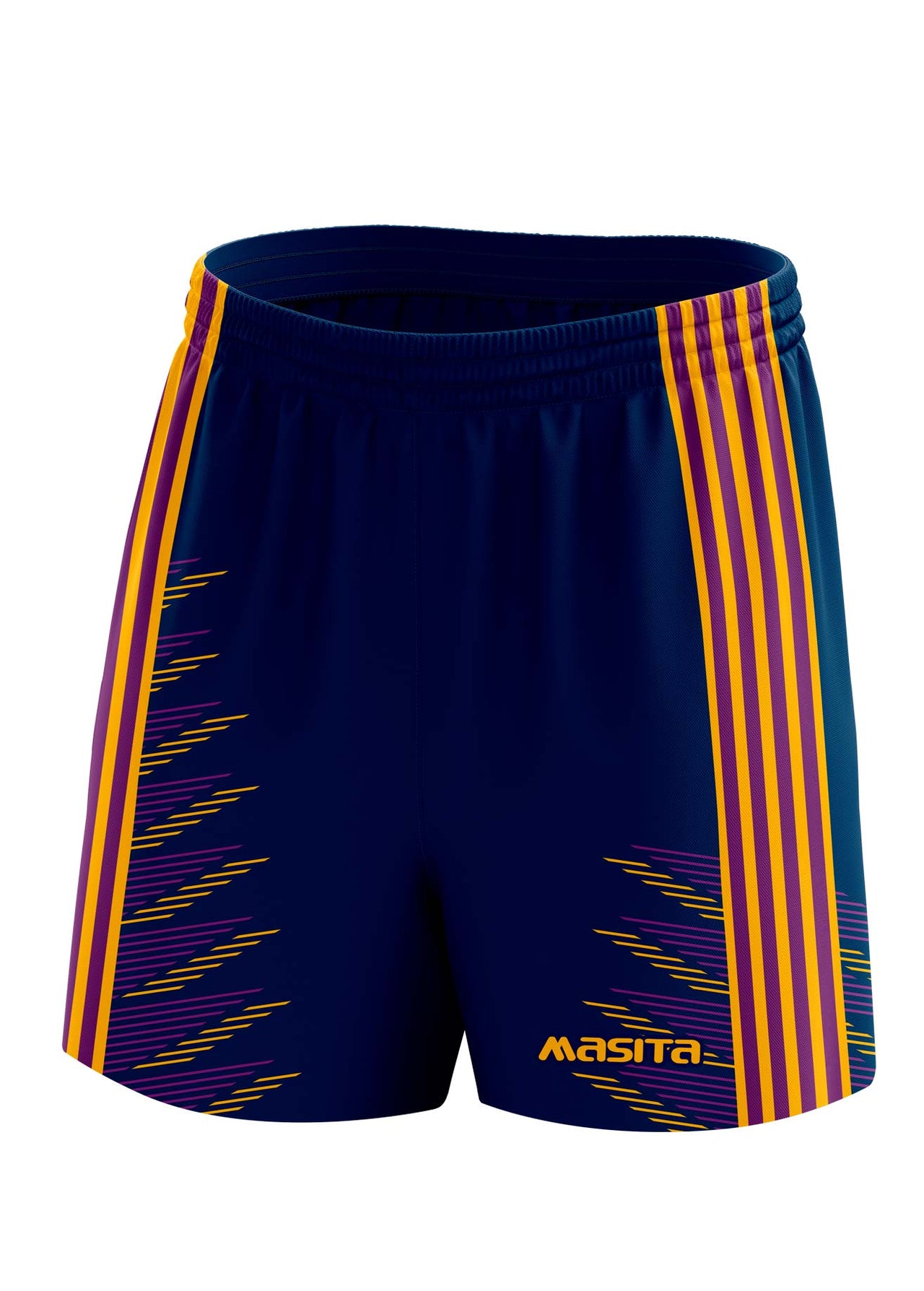 Hydro Gaelic Shorts Navy/Purple/Amber Adult