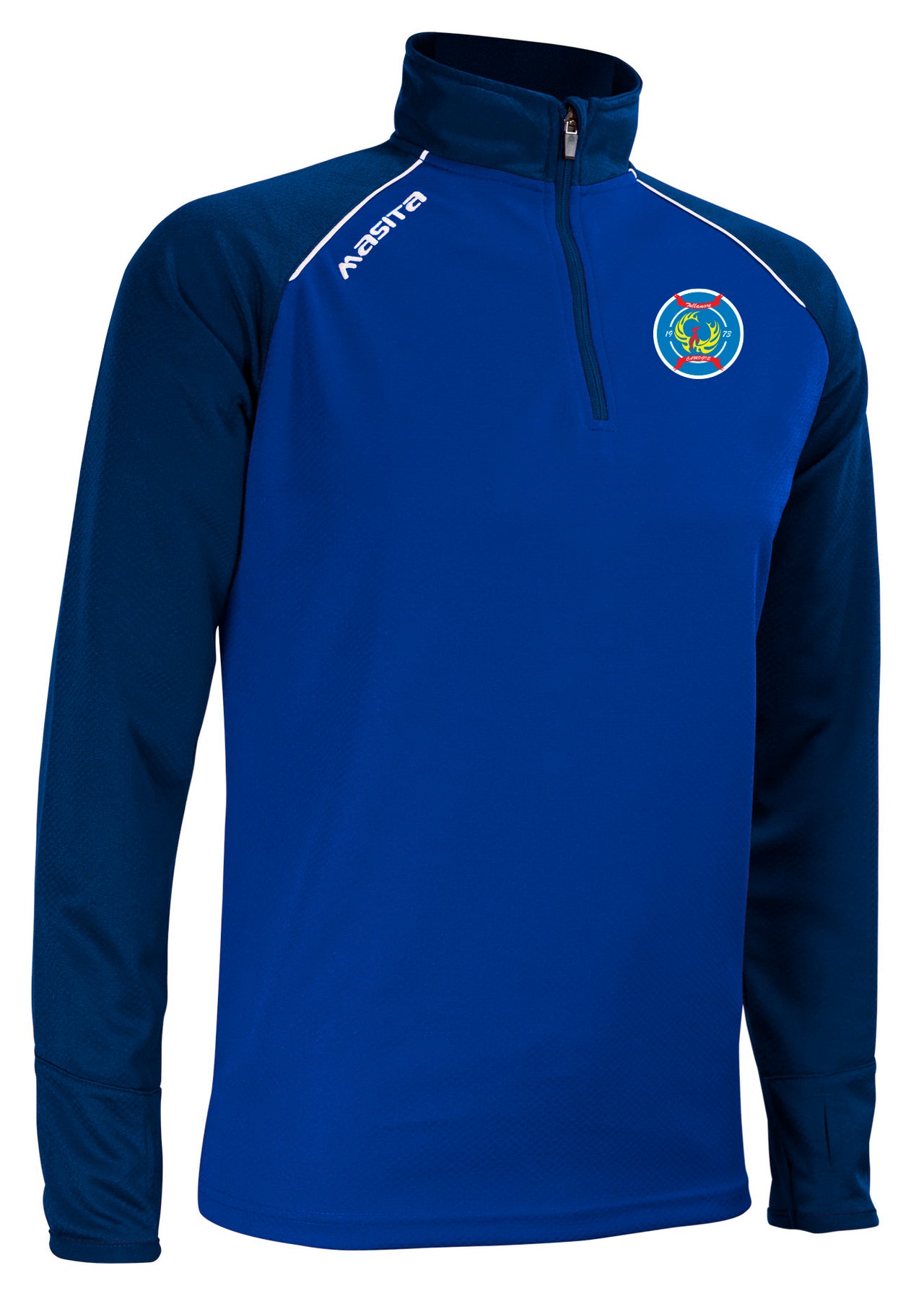 Tullamore Camogie Supreme Fitted Half Zip Adults