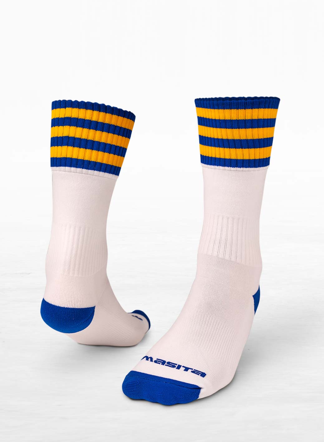 White/Blue/Amber Midi Socks Kids