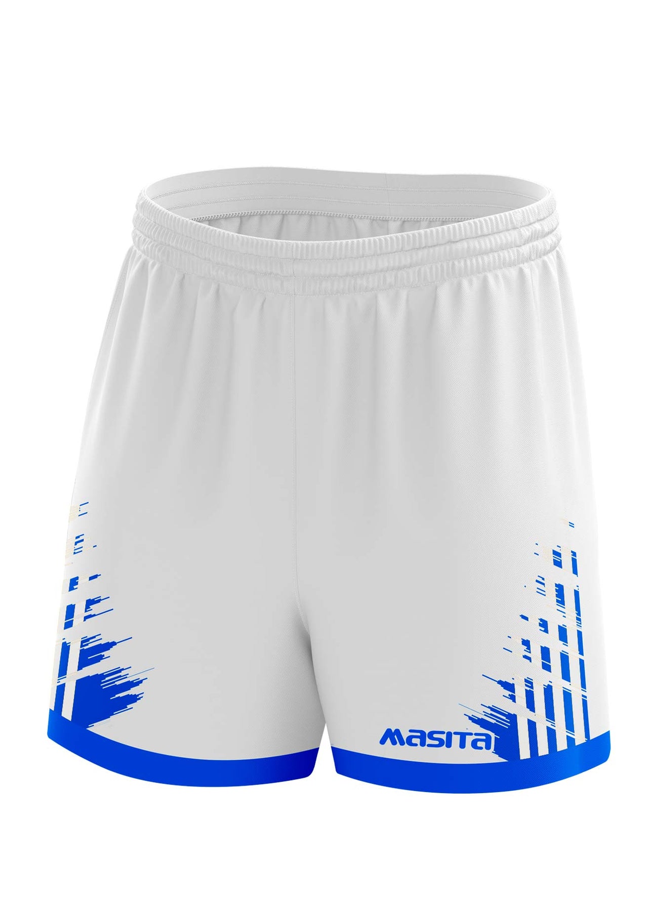 Barkley Gaelic Shorts White/Blue Adult