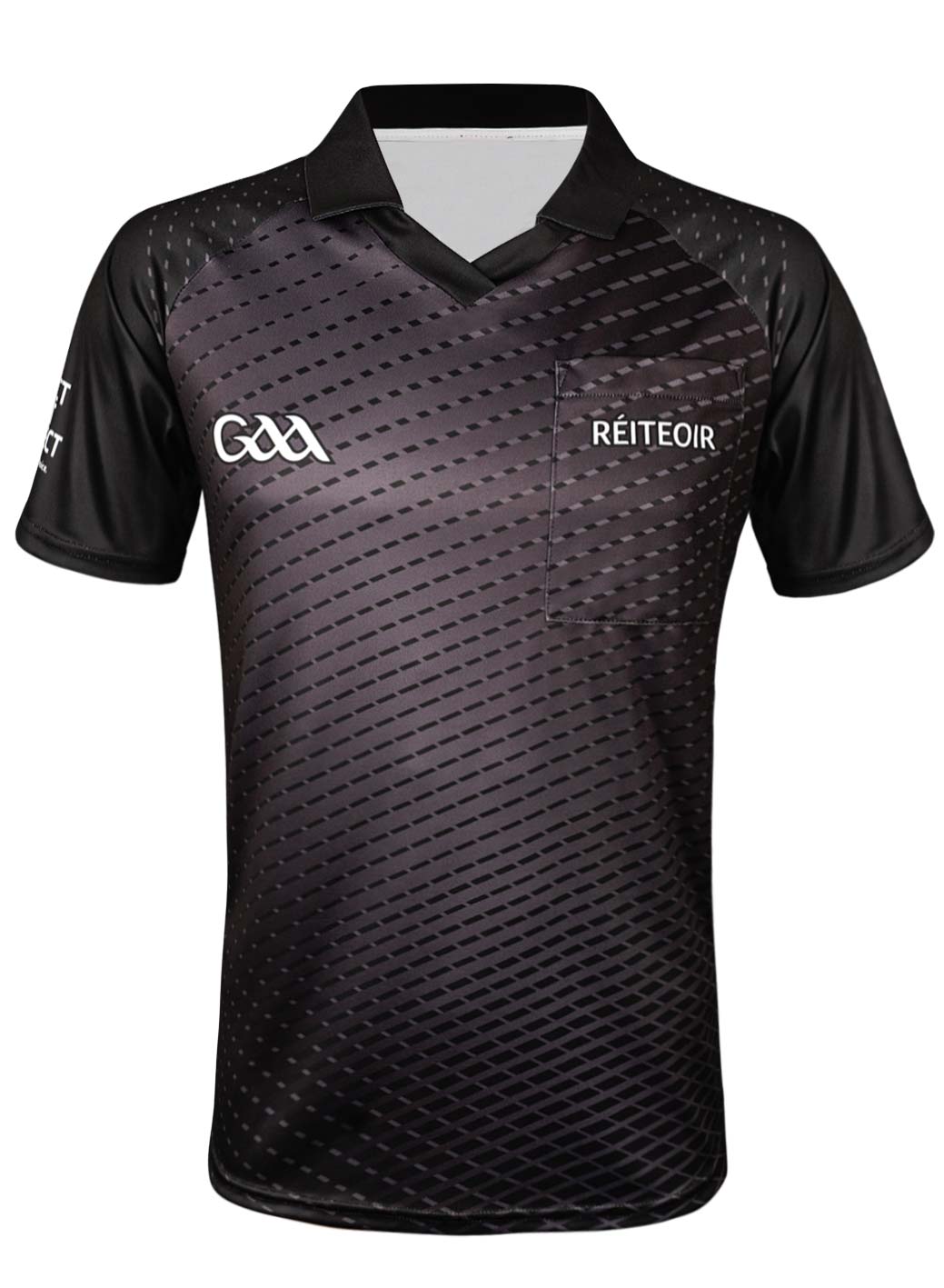 Official GAA Referees Black/Grey Jersey Regular Fit Adult
